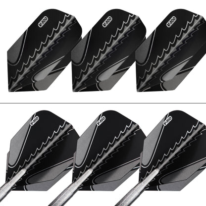 Dart Sets – Viper Black Flux 90% Tungsten | Dual-Format Precision Darts Black | 20 Grams