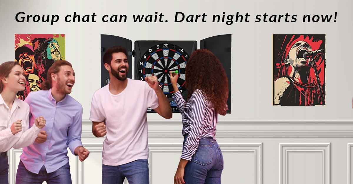 Dartboard games for home fun and family play.